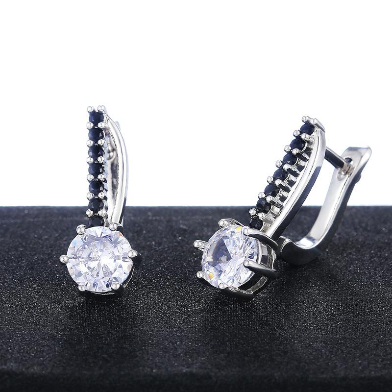 New Bead Stud Earrings For Women Elegant Wedding Party Jewelry Accessories Pendientes Brincos Eh597
