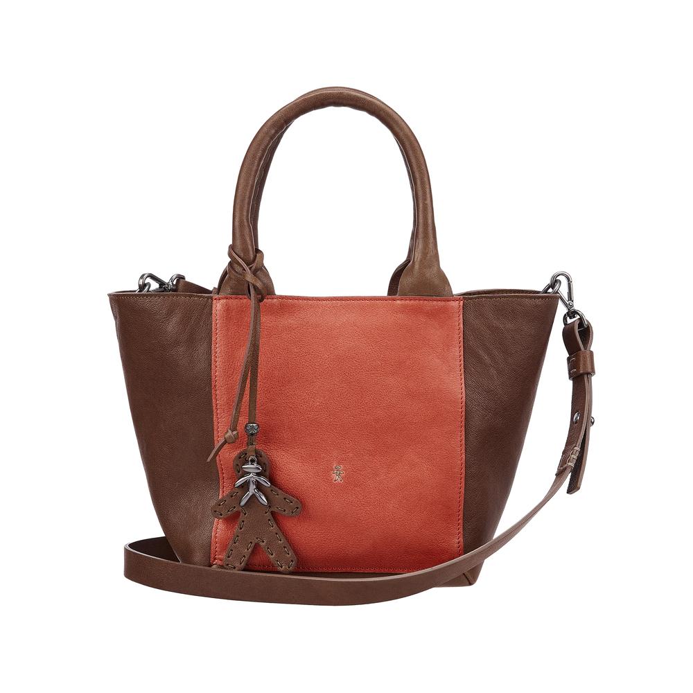 Henry Beguelin Kira Bag Sm Lamb Old Iron Red Brown
