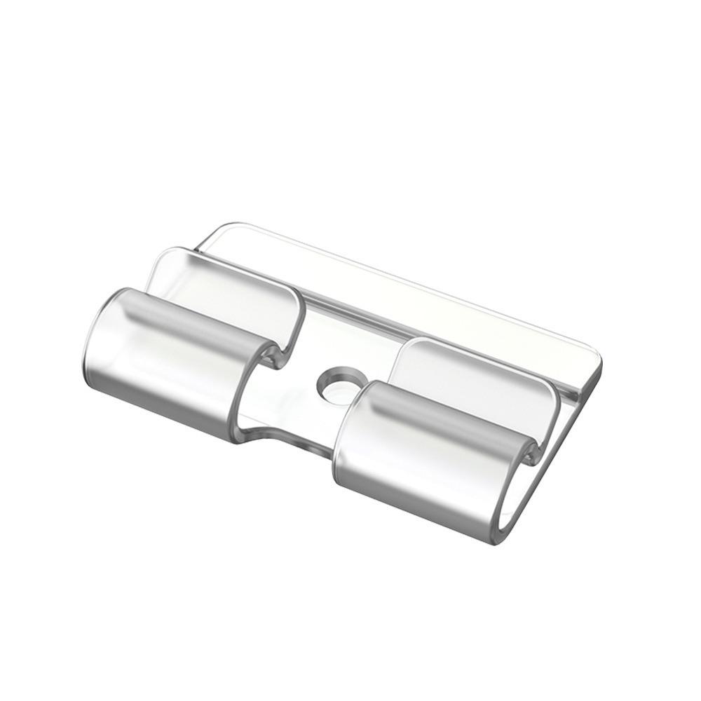 10pcs Christmas Lighting Hanging Hooks Heavy Duty Waterproof Adhesive Strips String Lights Clips Patio Decor PP Cord Holders