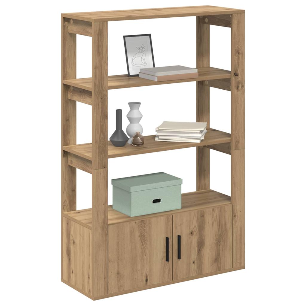 Sideboard Artisan Oak 30 x 80 x 119.5 cm Wood Based Material