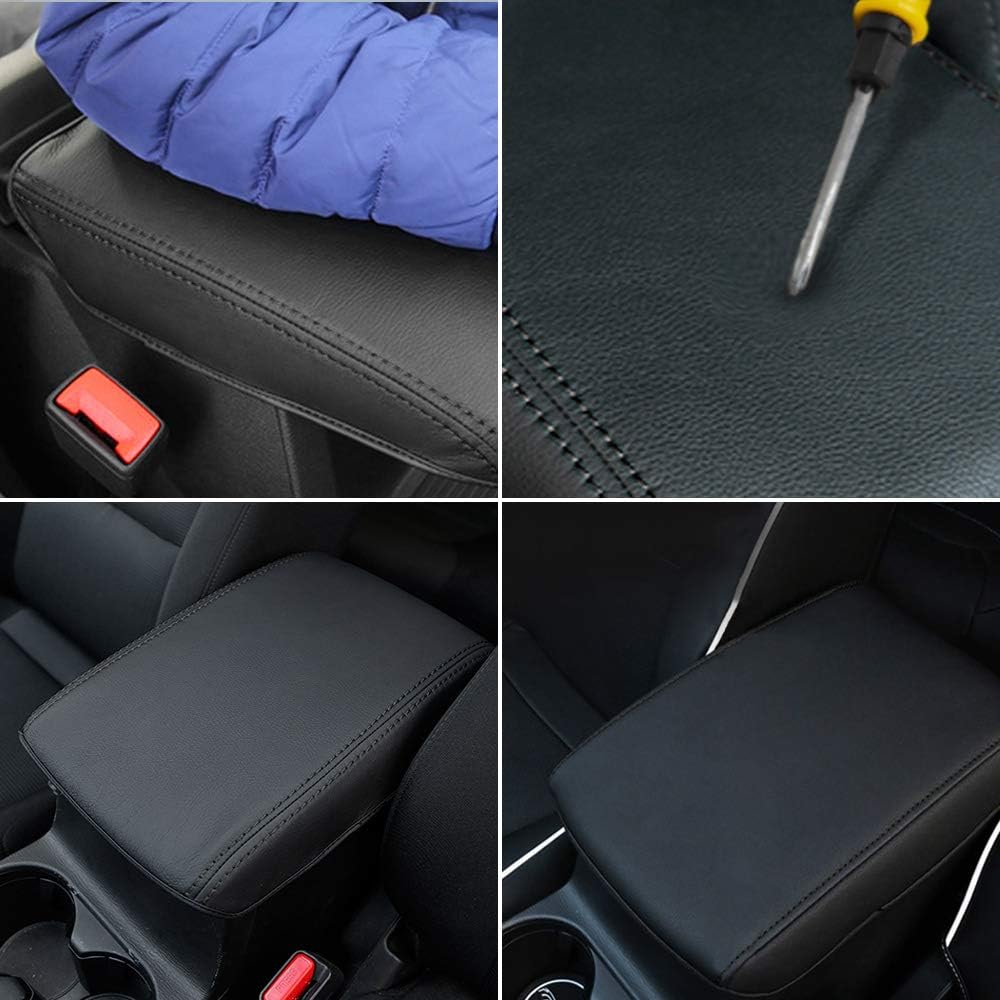 INTGET For 2025 Mazda CX5/CX-5 Accessories Center Console Cover For Mazda CX5 2025 2024    2018   Leather Car Armrest Arm Rest Box Lid Dog Seat