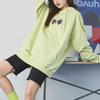 Li Ning Sports Fashion Series Embroidered Loose Pullover Hoodie Unisex Hoodies Glazed-Green AWDR498-6