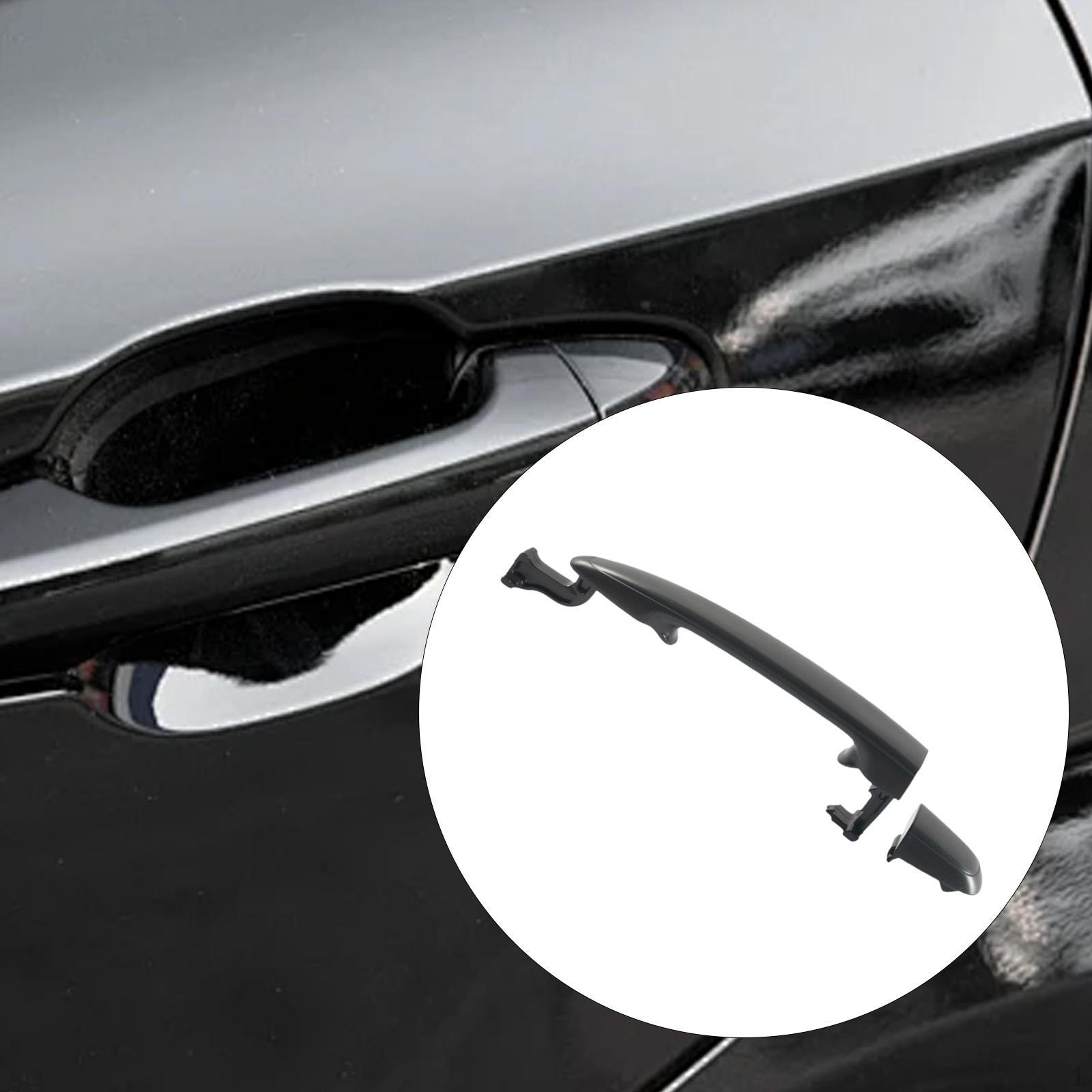 

Ручка раздвижной двери Прямая замена для ручки Внешние автозапчасти Гладкая сторона Внешняя Black 6922708030