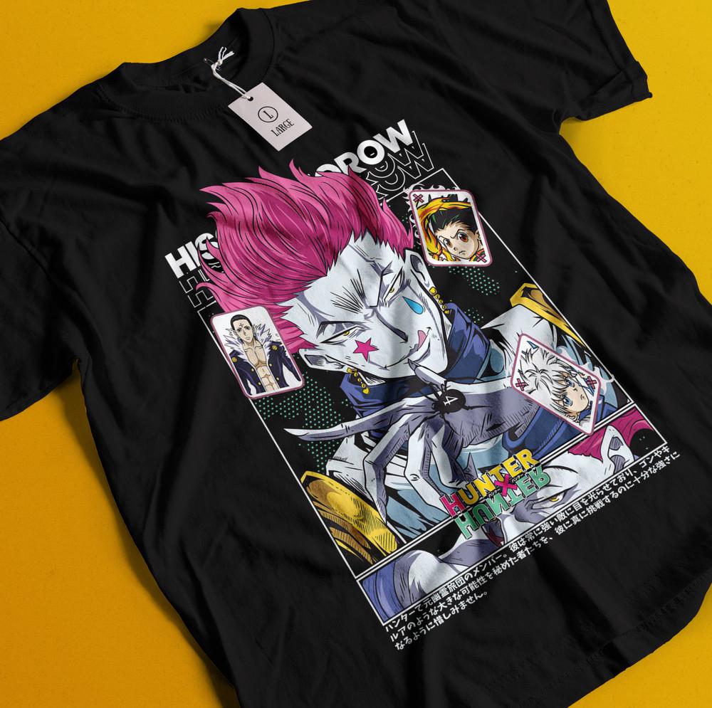 

Hisoka Shirt Hunter X Hunter Tshirt Gon T-Shirt Killua Tee HxH Meruem Kurapika S