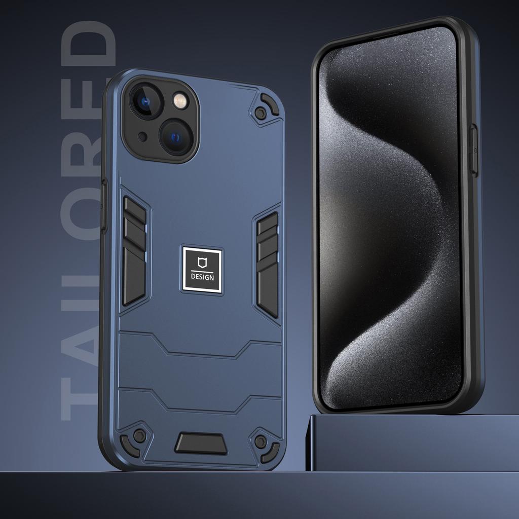 Case for iPhone 13 Hard PC Back Soft TPU Bumper Protective Phone Cover