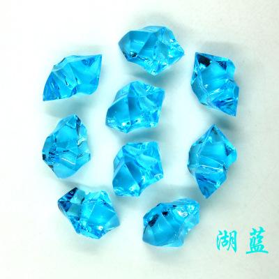 100Pcslot 14*11Mm Acrylic Crystal Diamond Pawn Irregular Stone Chessman Game Pieces For Board Game Accessories 10 Colors