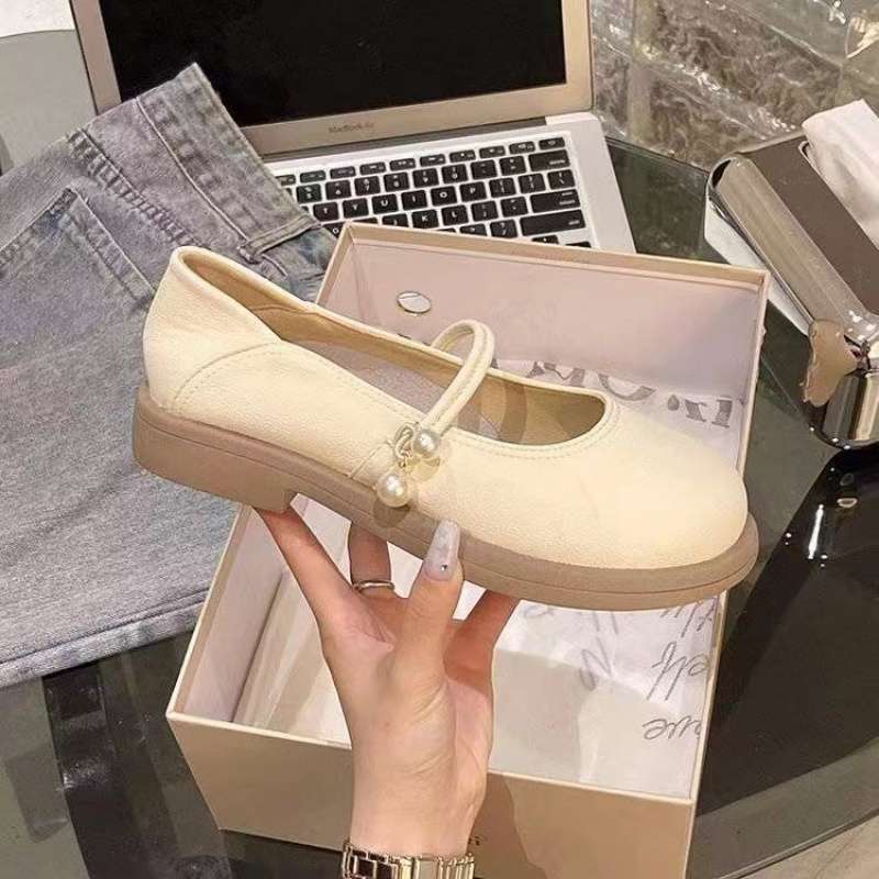 Fairy Wind Soft-soled Shoes, Female Flat-soled Single Shoes, Summer 2025 New Two-wear Loafers with Skirts, Gentle Small Leather Shoes