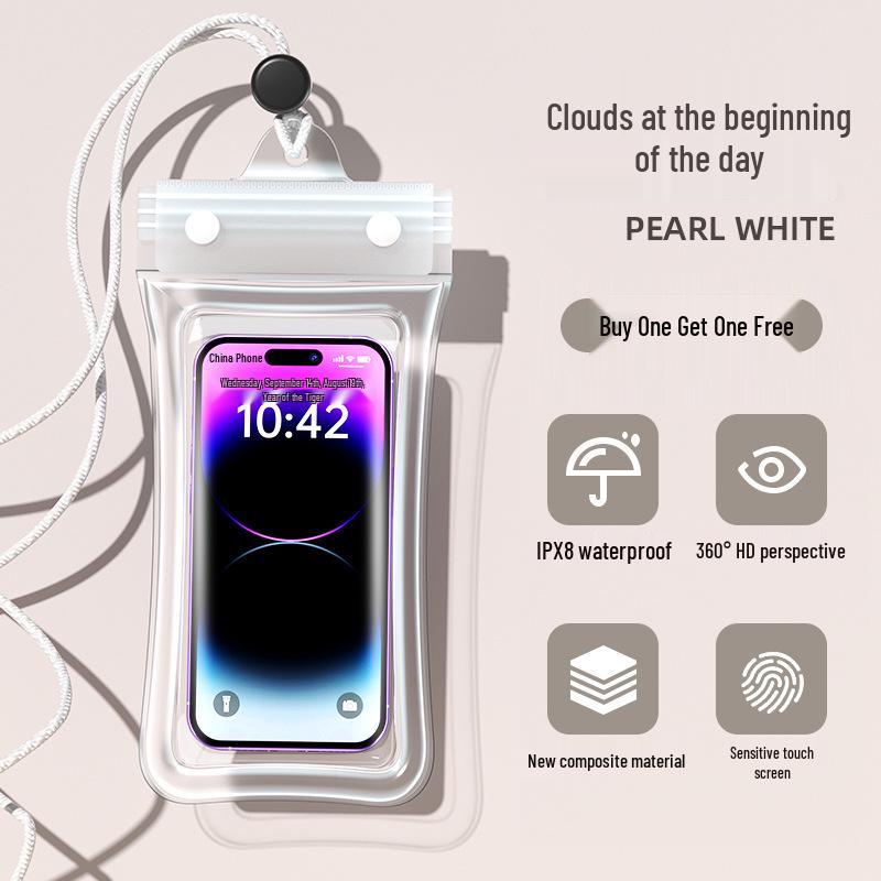 Waterproof Touchscreen Mobile Pouch: For Swimming, Rainproof, Neck Hanging, Underwater Photography, Rafting, and Travel.