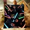 6 Size D Darth V Vaderr Blanket, Fine Workmanship, Soft and Comfortable Washable, Home Office Nap Blanket for Four Seasons Gift