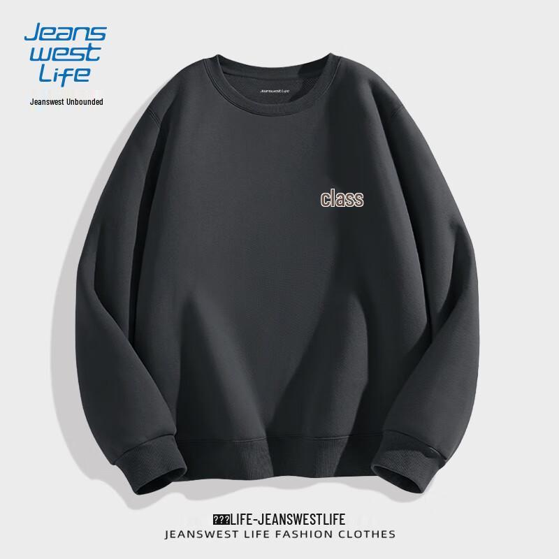 JEANSWEST LIFE Men's Crew Neck Sweatshirt