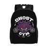 Custom Pokemoned Gengars Backpack for Men Women Waterproof School College Magic Cartoon Ghost Bag Printing Bookbags