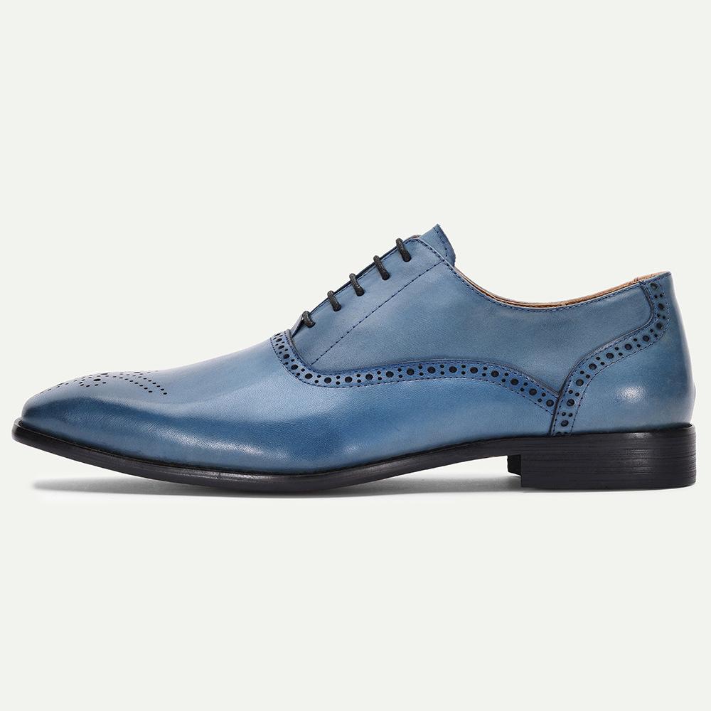 Japanese Men`S Business Leather Shoes Genuine