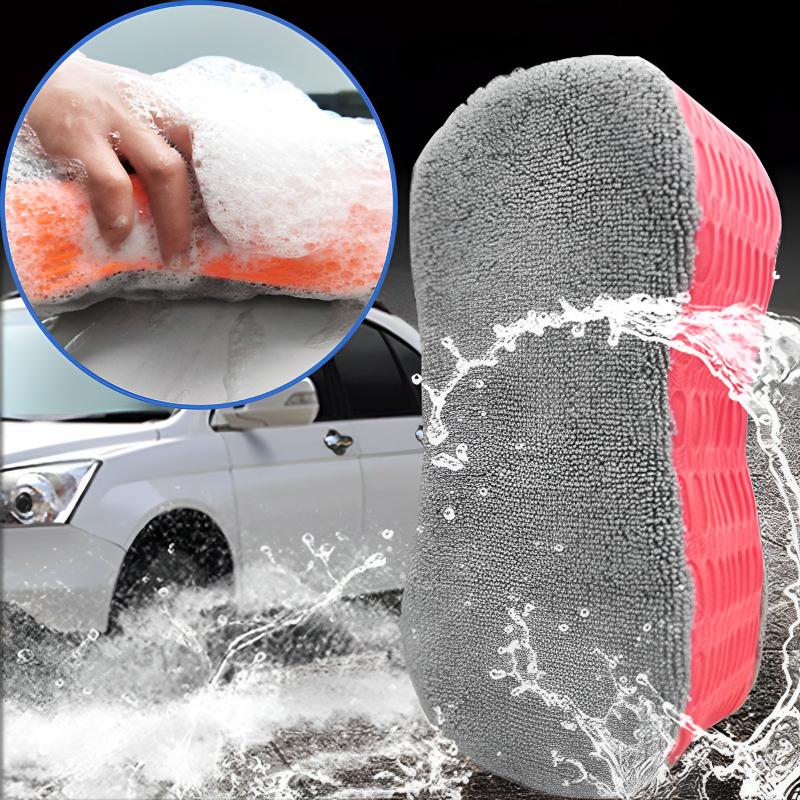 Car Wash S form Sponge Bone Design Car wash mesh sponge For Polishing Porous Car Motorcycle Washer Care Cleaning Sponge Brushes