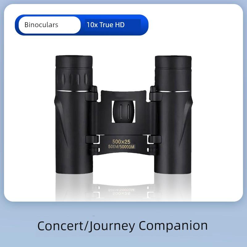Concert Telescope High Magnification Day and Night Dual-Use Adult and Children Small Binocular Portable Mini Telescope
