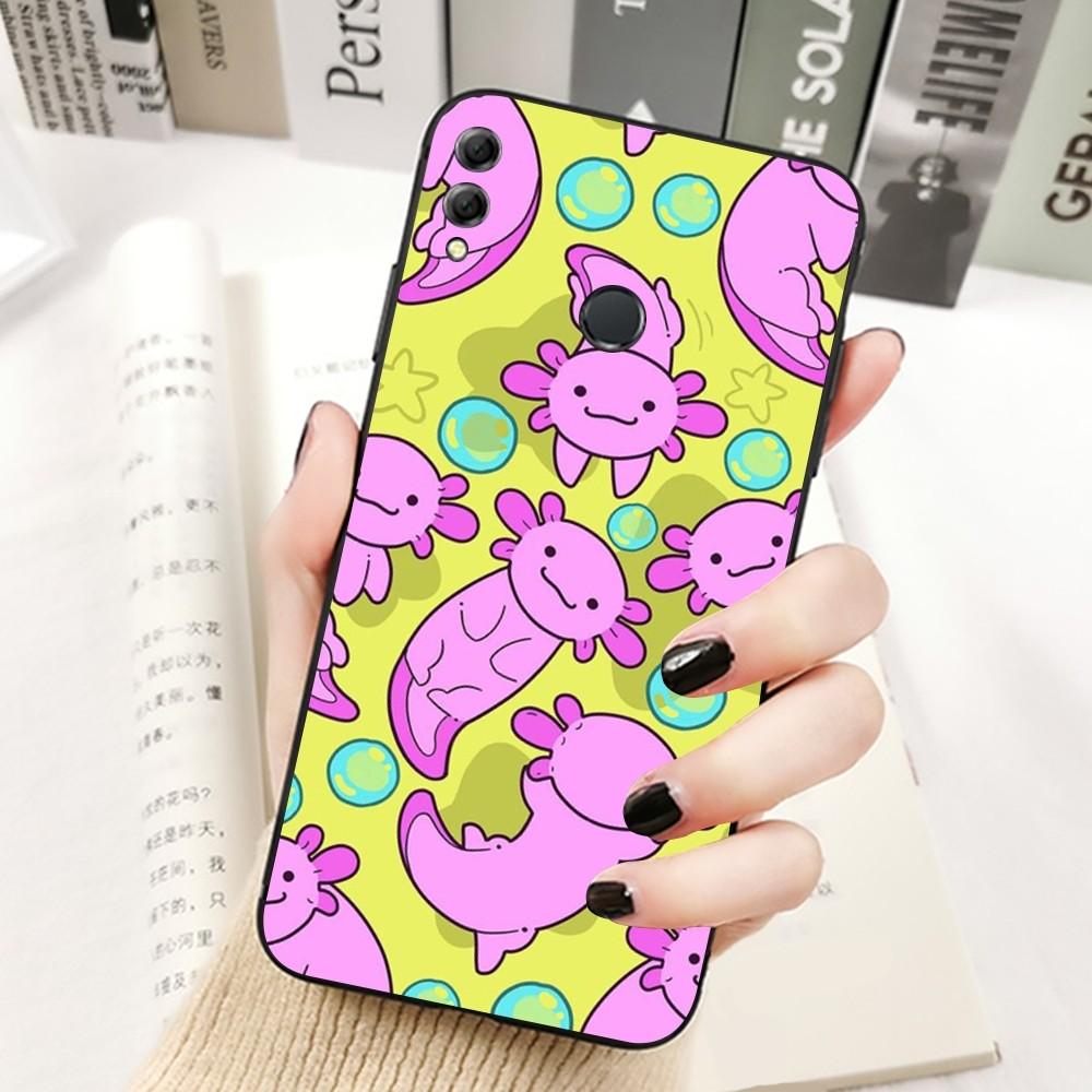 

Axolotl Phone Case For Huawei Honor 10 lite 9 20 7A 9X 30 50 60 70 pro plus Soft Silicone Cover Huawei Honor 10i