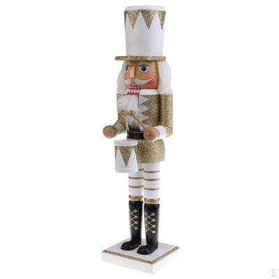 15 Zoll Traditioneller Nussknacker Sammlerstück Holz Weihnachtsfiguren | Festlich