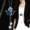 Women's Zodiac Ox Long Sweater Necklace - High-End Fashion Pendant