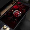 Tappetino per mouse con logo AC Milan, base in gomma, tappetino da scrivania per esports, tappetino per mouse per giocatori e uso in ufficio, scrivania da gaming, tappetino facile da pulire