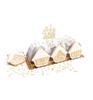 Cake Topper en bois - Xmas - 9 x 13 cm - Décoration de Noël - Idéal pour gâteaux - Fêtes de fin d'année