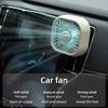 Mini Car Air Outlet Cooling Fan Adjustment Powerful USB Light Creative Low Noise Mini Car Interior Fan Cooler
