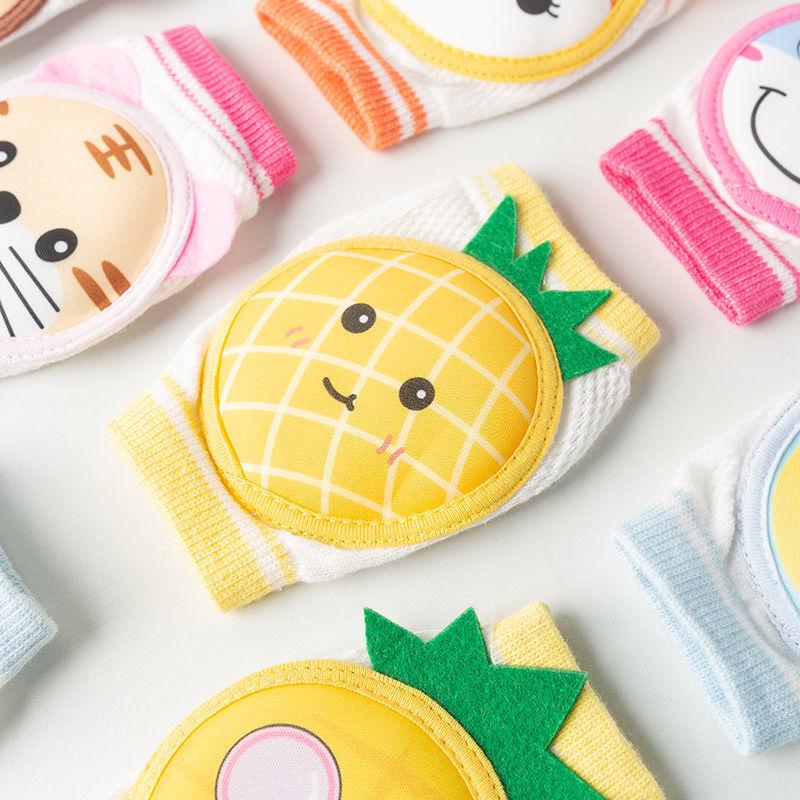 "Baby Knee and Elbow Pads for Crawling and Walking - Ages 0-6, Unisex, Summer Thin Style Protection"