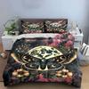 Moon Butterfly Art Decor Set Soft Comfortable Duvet Cover Bedding Set Included 1*Duvet Cover & 2*Pillowcases gift