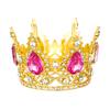 Princess Small Tiaras for Bridal Wedding Flower Decoration Cake Crown Topper Girls Birthday Gift Diadem Jewelry Accessories