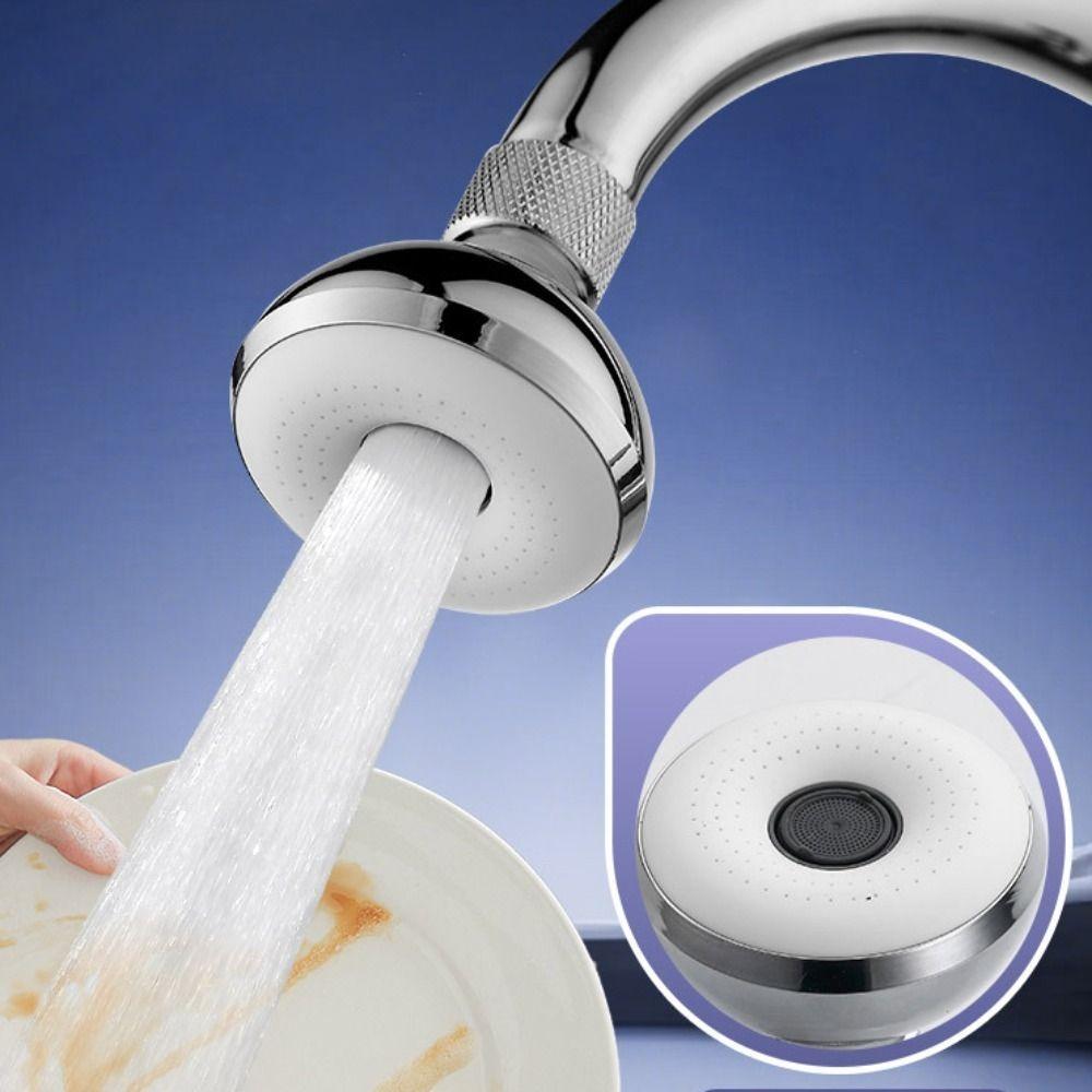 Adjustable Universal External-thread Faucet Splash-proof Tap Bubble Nozzle  Bathroom