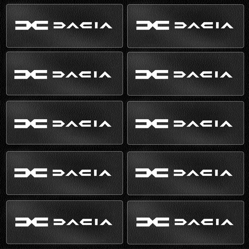 5/10pcs Car Interior Sticker Central Control Decals Emblem Styling For Dacia Duster Logan Sandero Stepway Dokker Mcv Largus 1300