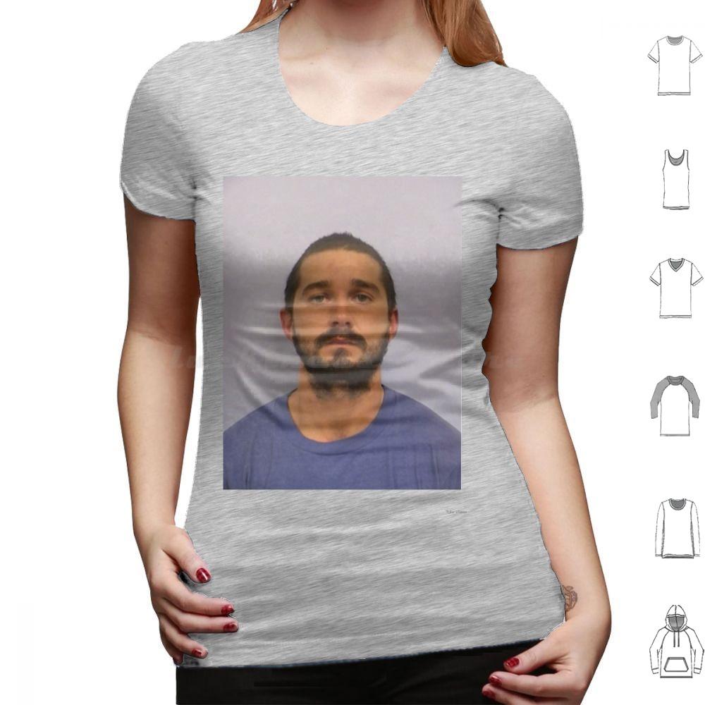 Shia Labeouf Mugshot T Shirt Cotton Men Women DIY Print Shia Labeouf Mugshot Shia Labeouf Shia Labeouf Mugshot Jail Do It All