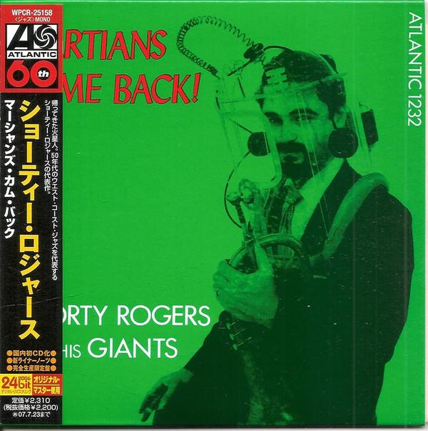 

CD SHORTY ROGERS, HARRY EDISON, CONTE - The Martians Come Back (Paperback) WPCR25158 ATLANTIC 2007 Japan ObiJazz Used