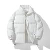 2025 Men's and Women's Stand-up Collar Bread Jackets, Down Warm Thickened Jackets, Couples, American Trend Cotton Clothes