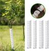 Practical 40cm Tree Bark Protector Spiral Plastic Tree Trunk Protector Tube Wraps Flexible Tree Guard Rodent Control