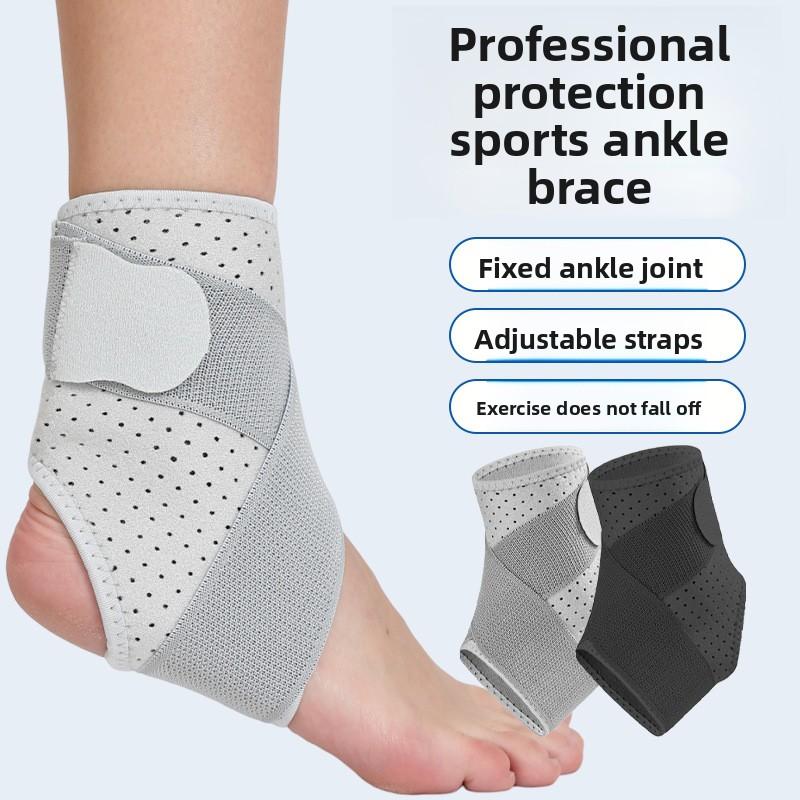 Sports Ankle Brace Wrapped Strap Adjustable Ankle Brace Ankle Joint Fixation Pressurized Elastic Football Brace Ankle Brace