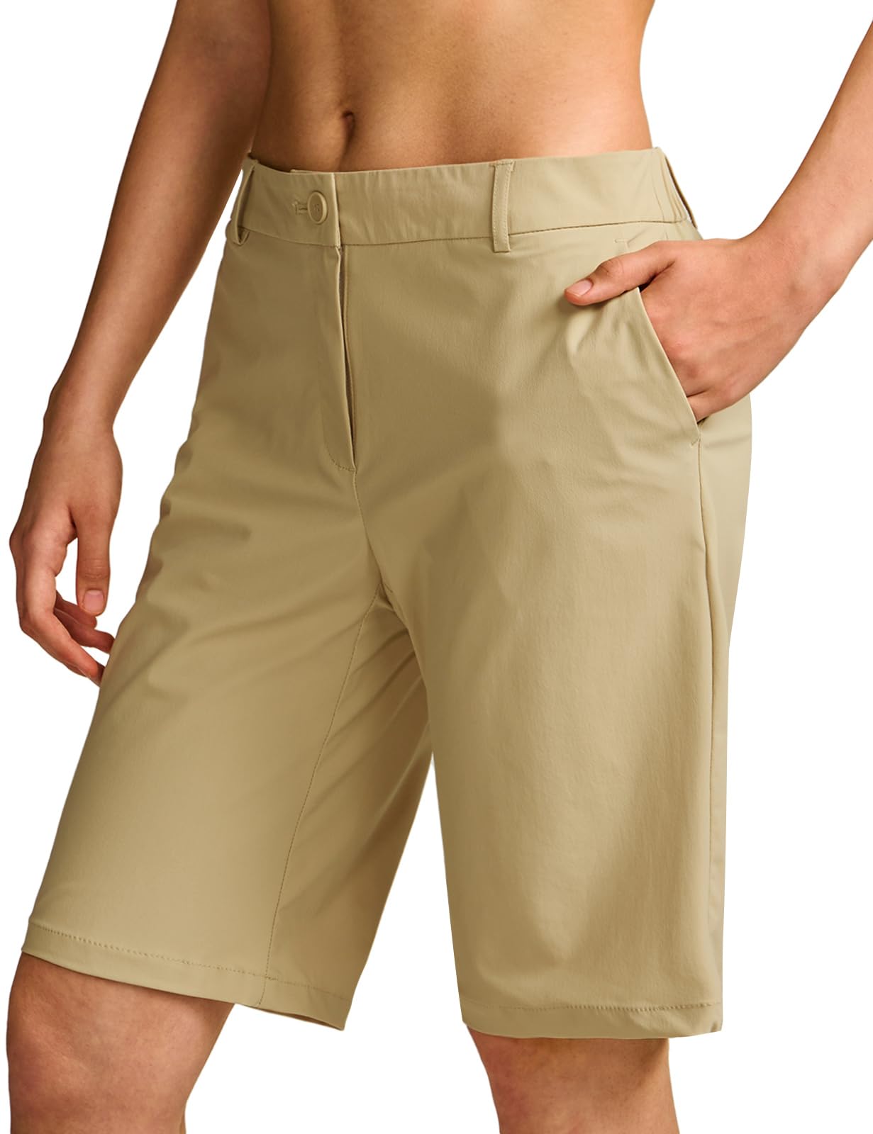 

CQR Lightweight Half Pants for Outdoor and Casual Wear and UV Perfect for Everyday Mountain and Hiking Women s Shorts, Activities, Sports, бежевый