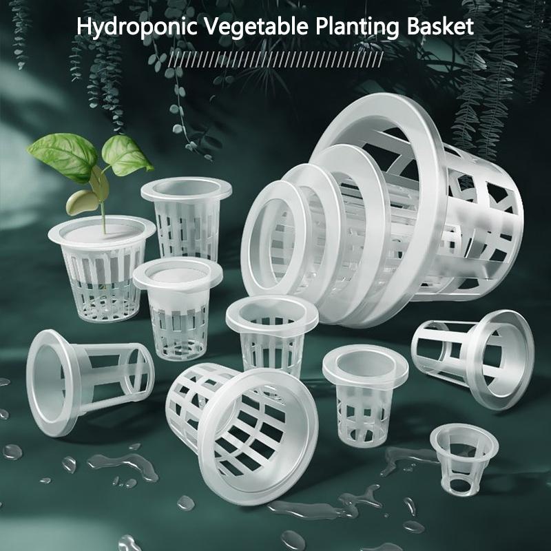 10Pcs Hydroponics Nursery Basket Seed Hydroponics Grow Pot Seed Planting Basket Garden Supplies Hydroponic Soilless Pot