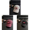 Casual Cotton Baseball Cap For Women With Embroidery Summer Sunshade Fashion Accessory