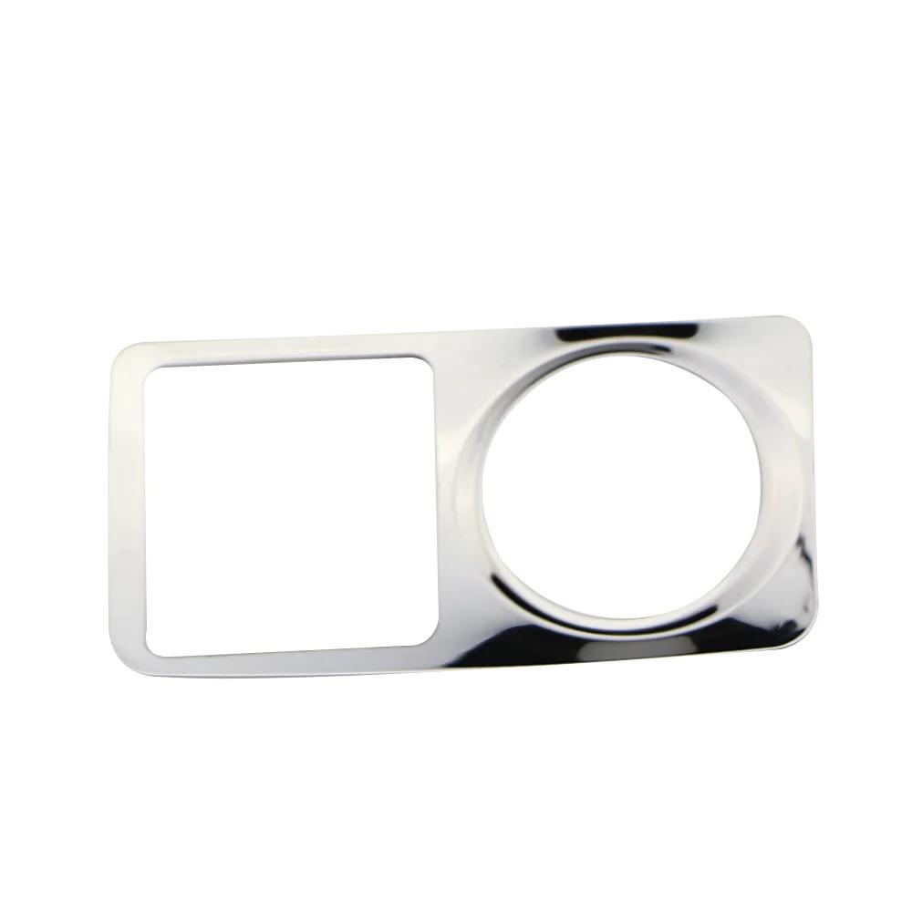 Car Center Console Cigarette Lighter Panel Cover for Ford Focus 3 MK3 2013 - 2018 Sticker Trim Stainless Steel Accessories