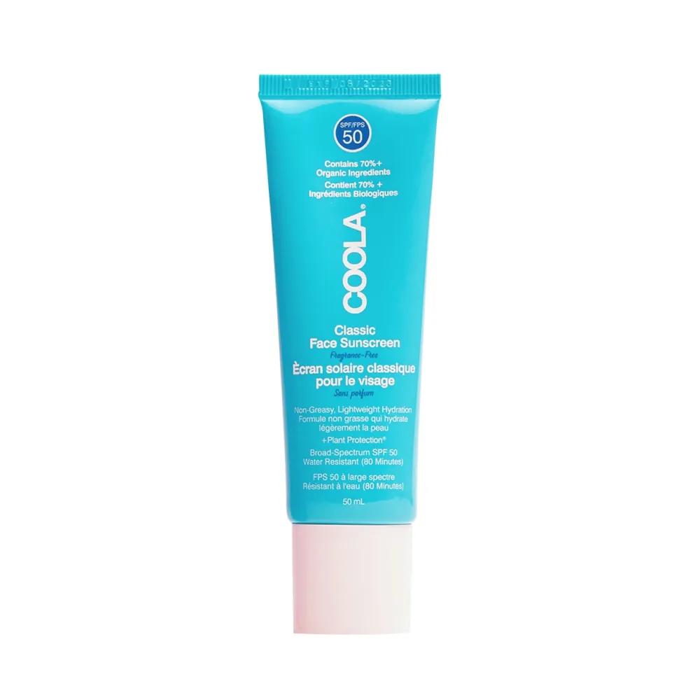 COOLA Classic Sun Cream Classic Face Fragrance-Free SPF35, 50ml