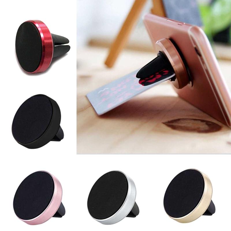 Air Vent Outlet Clip Magnetic Flexible Phone Holder for All Phones Easy To Install Adjustable GPS Mount Holder