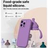 Coque Silicone - pour iPhone 16 Pro Max - Protection Slim - Antichoc - Anti-Rayures - Violet