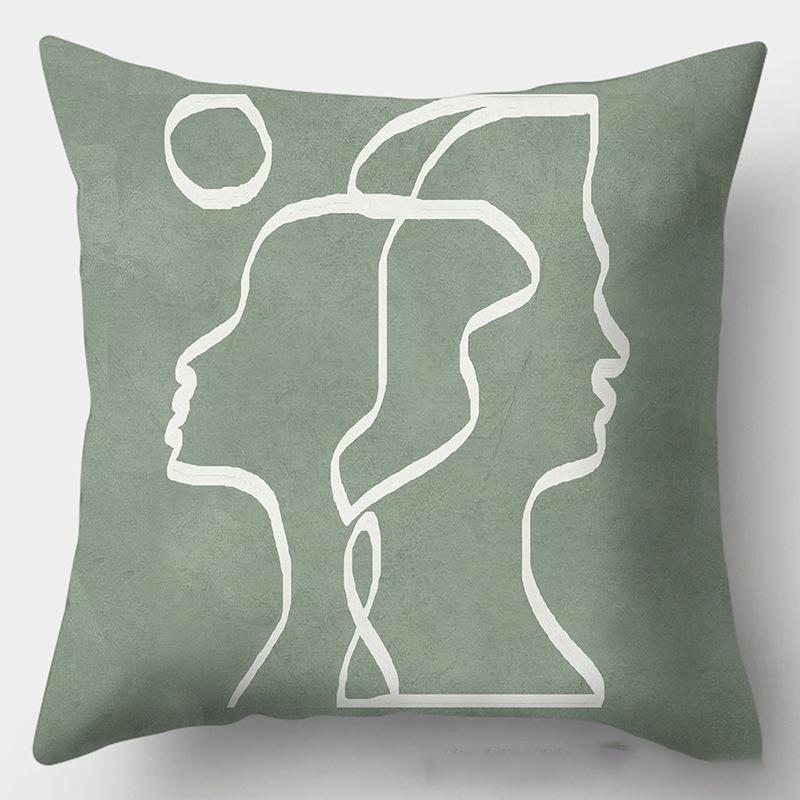 Чехол для диванной подушки хлопковая наволочка для подушки 18X18 дюймов чехол для украшения дома 45x45CM 676₽