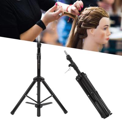 Mannequin Head Stand Hands Free Tripole Cosmetology Manikin Training Head Holder for Beauty Salon
