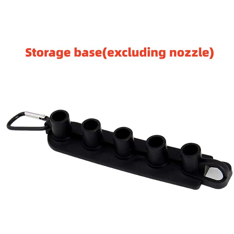 1/4" Brass Quick Connect Nozzle Set, High Pressure Washer Hose Adapter with Adjustable Valve for Car Wash