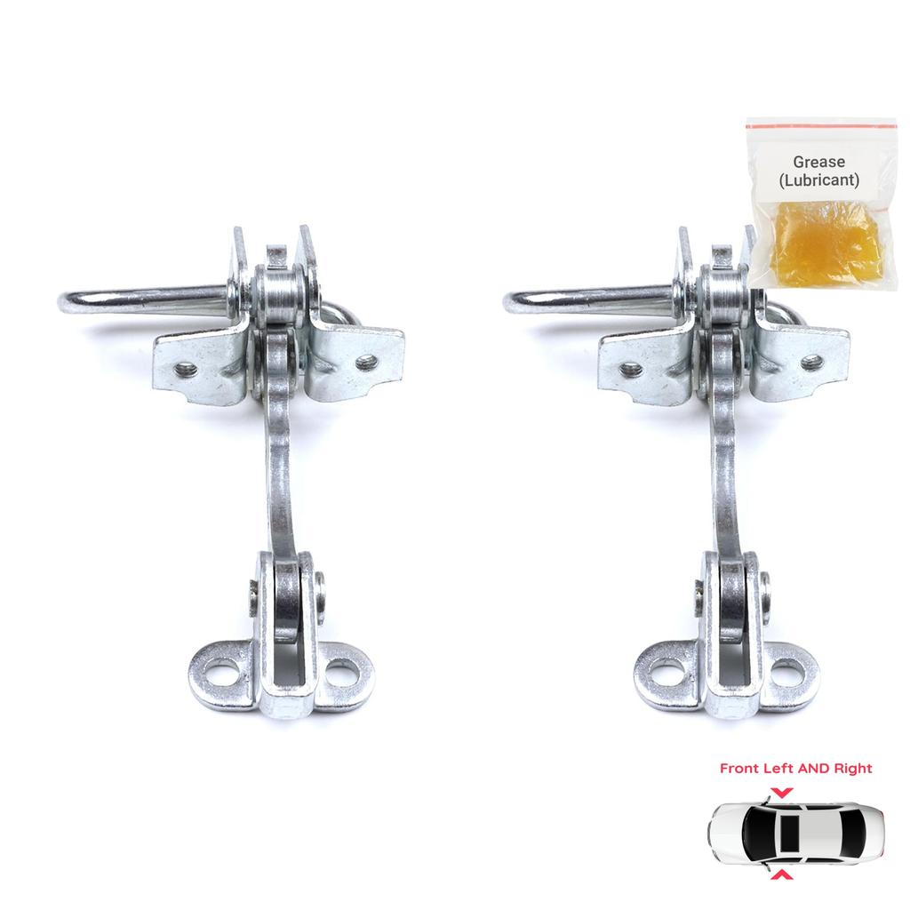 BDP744-1 2 Pieces Front Left AND Right Door Hinge Stop Check Strap Limiter for Fiat Punto MK2 188 5-Door 1999-2012 51754186