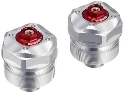 Special Parts Takekawa MSX125SF 06-02-0068 Front Fork Top Bolt Silver Body / Red Cap GROM (JC61-130~)