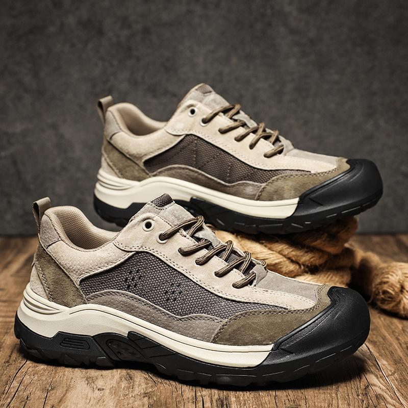 New Autumn Low Cut Anti Slip Mens Casual Shoes Comfortable And Soft Lace Up Flexible Sports Shoes Stable Support Walking Shoes