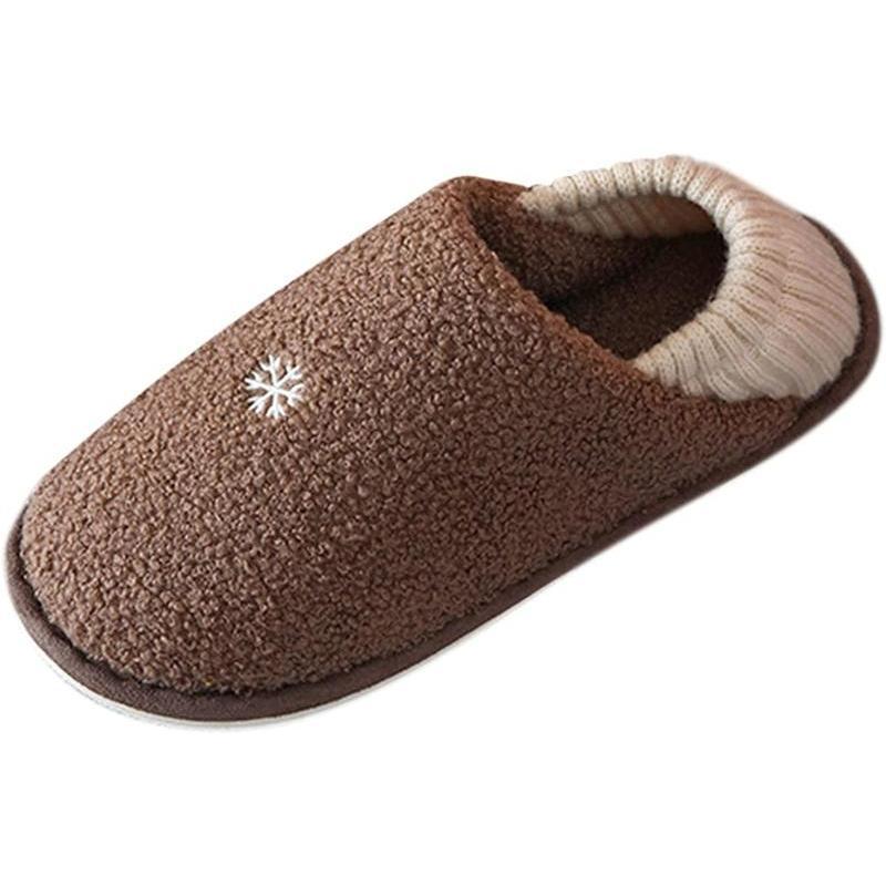 Slippers Winter Warm Slippers Winter Slippers Fluffy Slippers Room Shoes Men s Slippers Warm Winter Sandals Anti-Slip Slippers