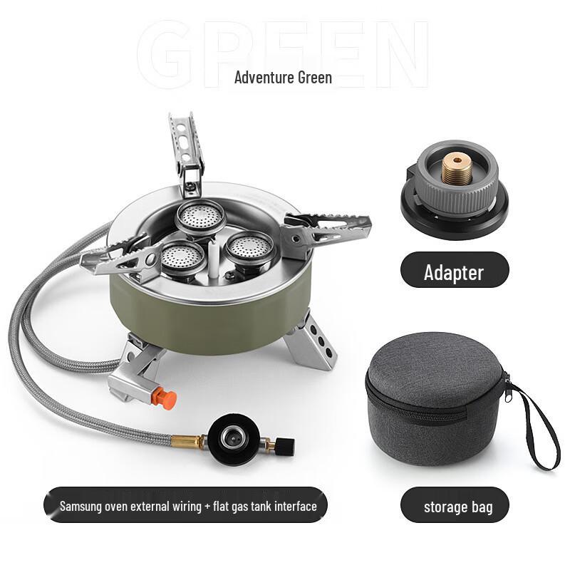 Zhi Shi Seven Star 3-Burner Camping Stove