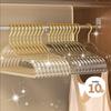 Premium Acrylic Non-Slip Hangers (10-Pack)
